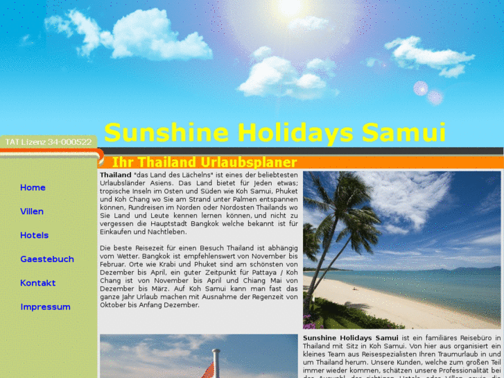 www.sunshineholidayssamui.com