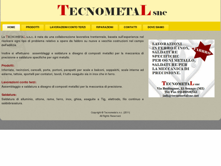 www.tecnometalsnc.net