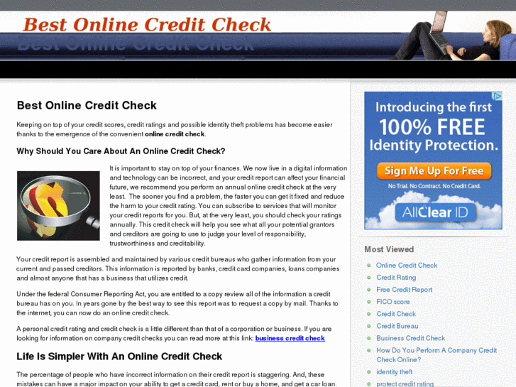 www.bestonlinecreditcheck.com