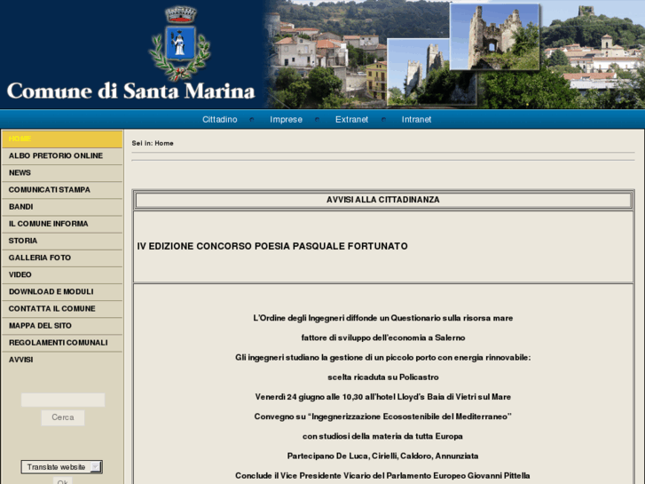 www.comunedisantamarina.org