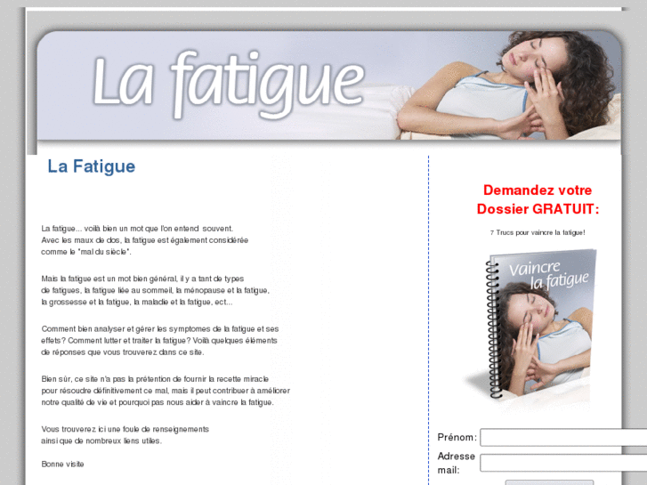 www.la-fatigue-vaincue.com