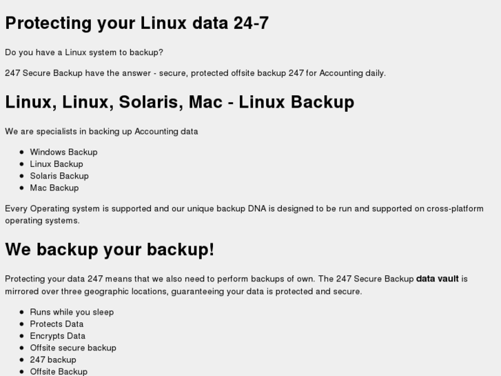 www.linux247securebackup.com