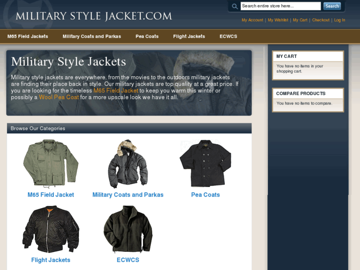 www.militarystylejacket.com