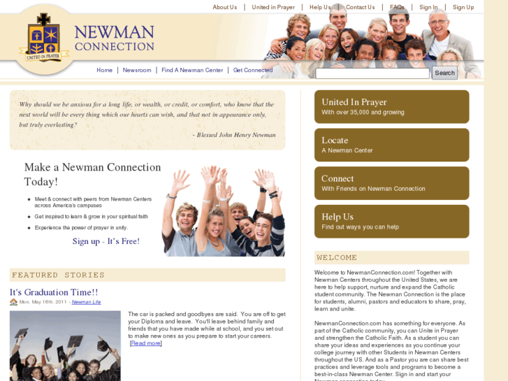 www.newmanconnection.org