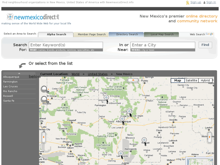 www.newmexicodirect.info