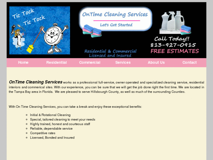www.ontimecleaningservices.com
