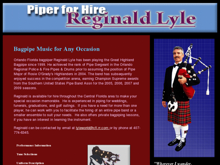 www.orlandobagpiper.com