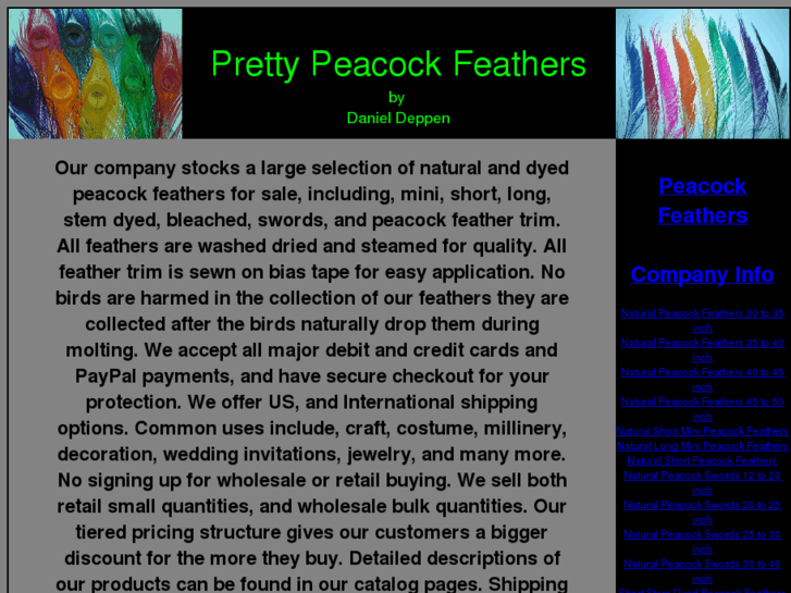 www.prettypeacockfeathers.com