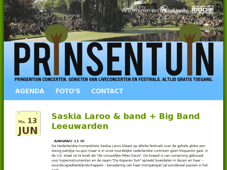 www.prinsentuinconcerten.nl