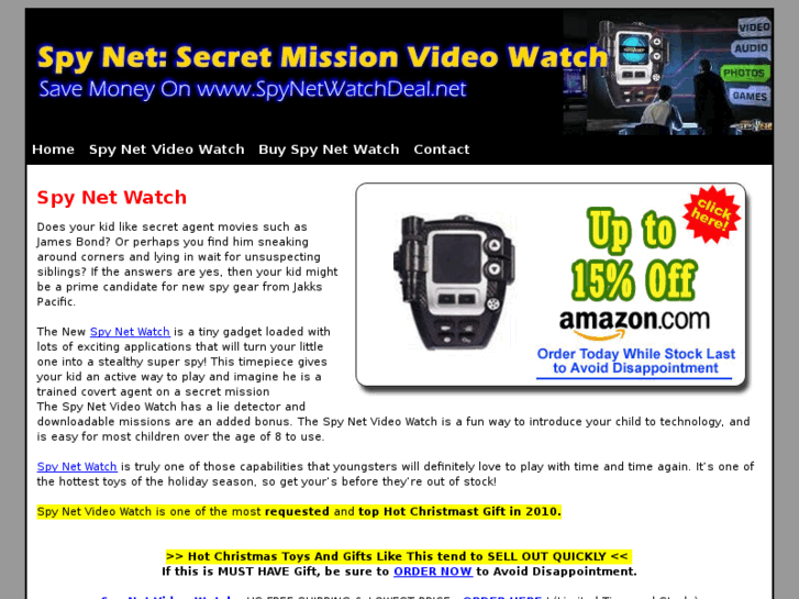 www.spynetwatchdeal.net