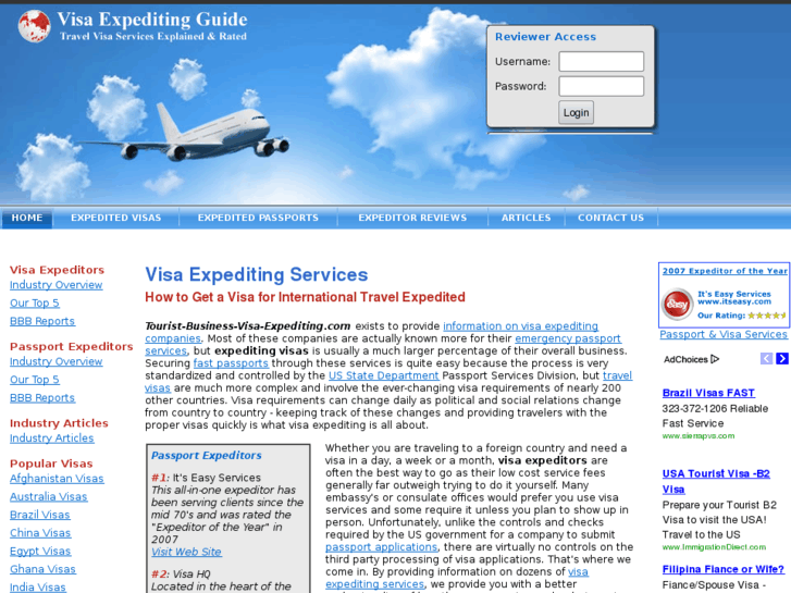 www.tourist-business-visa-expediting.com