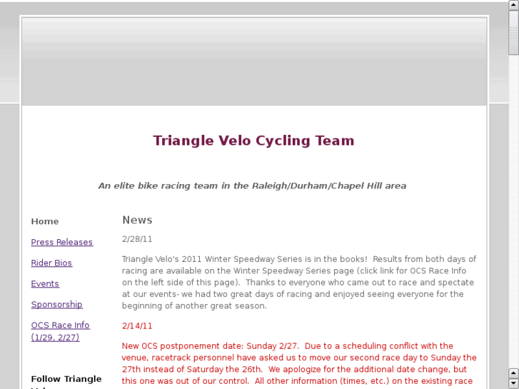 www.trianglevelo.org