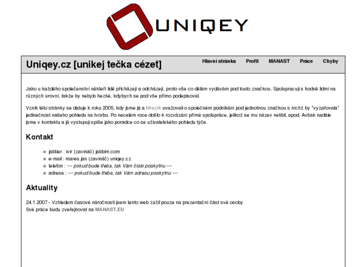 www.uniqey.cz