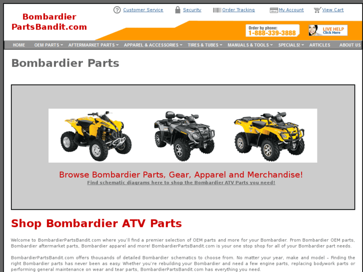 www.bombardierpartsbandit.com