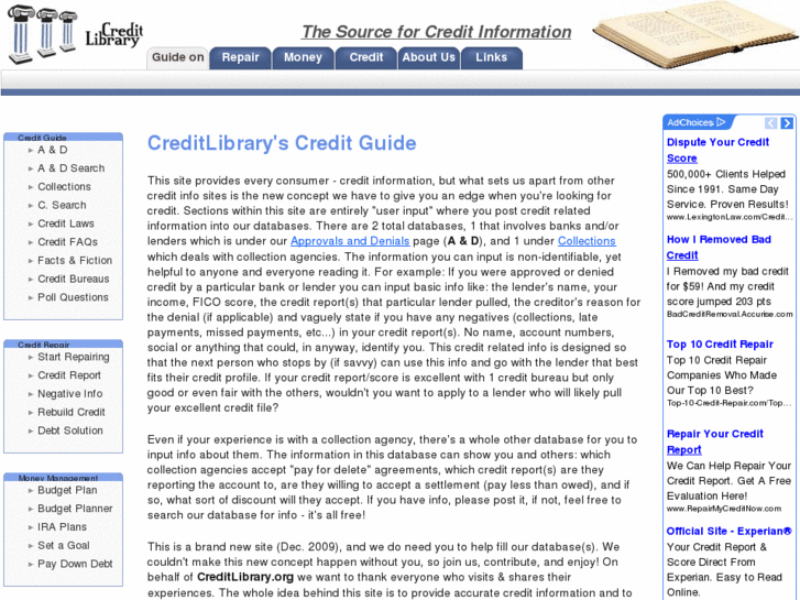 www.creditlibrary.org