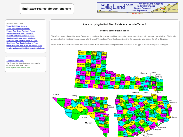 www.find-texas-real-estate-auctions.com