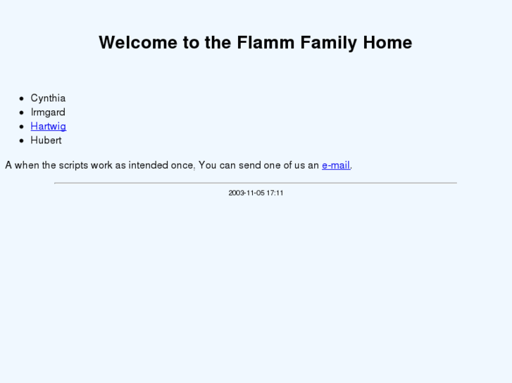 www.flammfamily.info