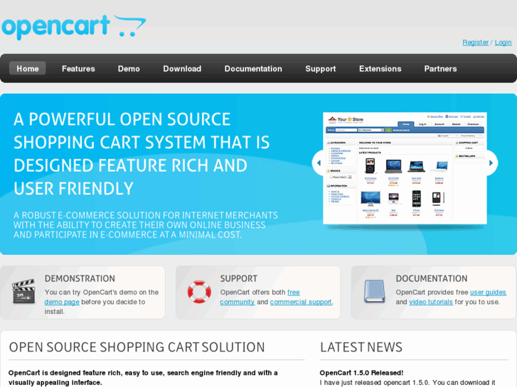 www.opencart.net