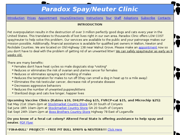 www.paradoxspayneuter.com