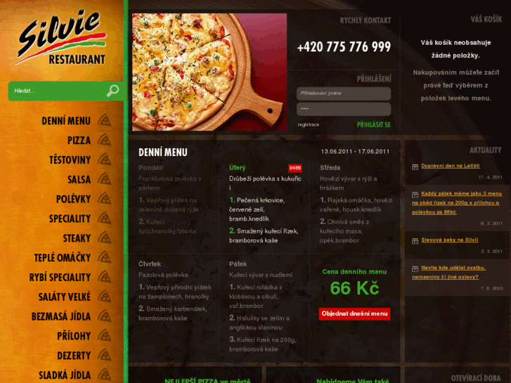 www.restaurantsilvie.cz