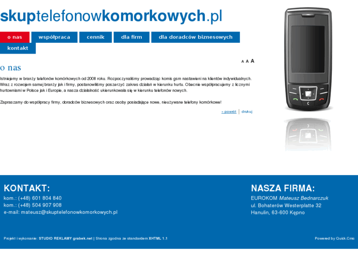 www.skuptelefonowkomorkowych.com