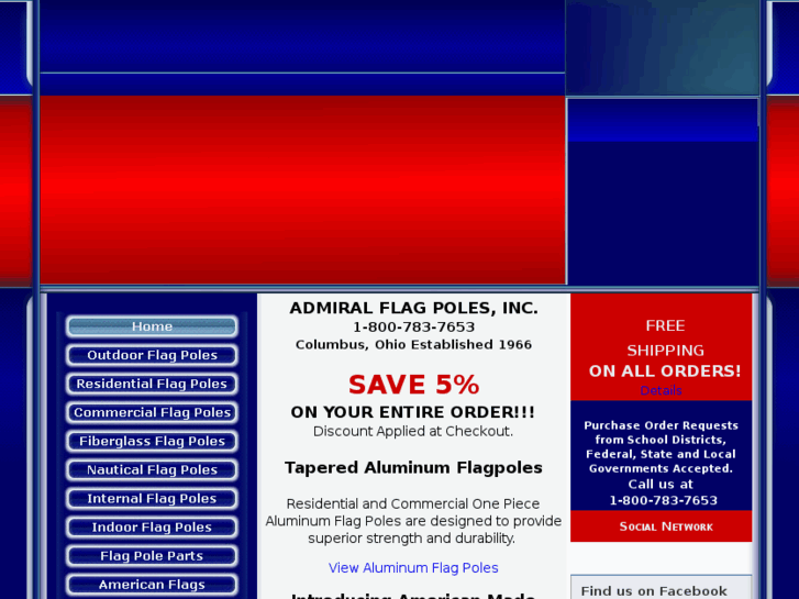 www.admiralflagpoles.com