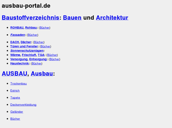 www.ausbau-portal.de
