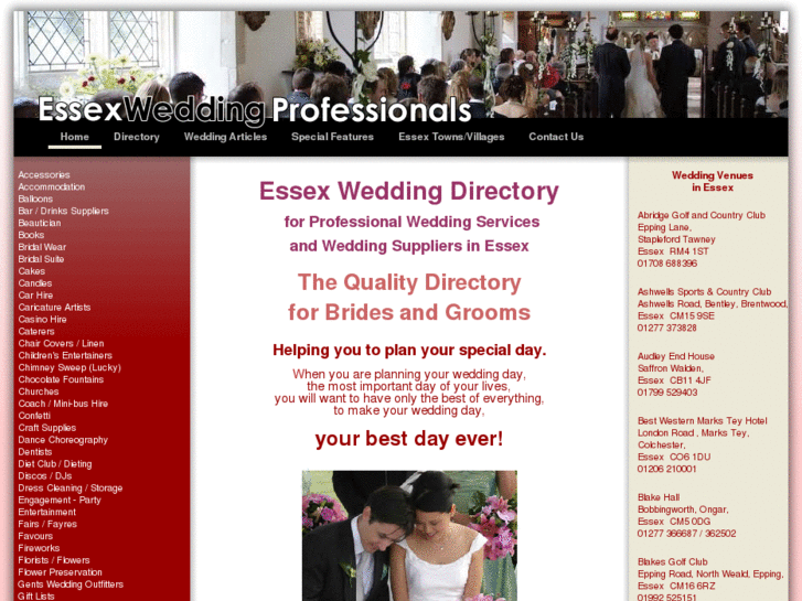 www.bedfordshireweddingprofessionals.com