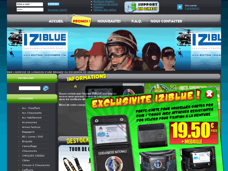 www.boutique-gendarmerie.com