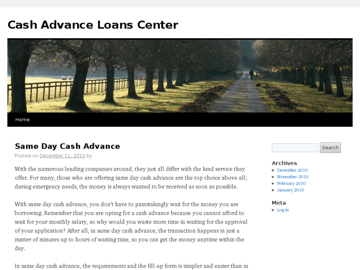 www.cashadvanceloanscenter.com