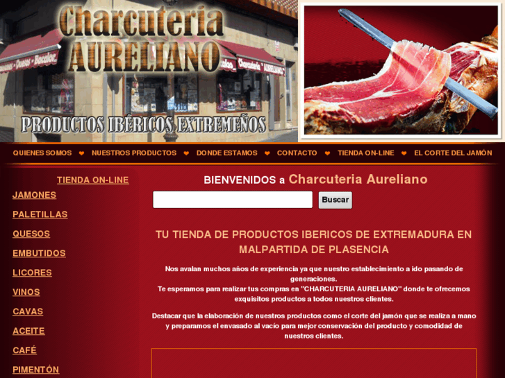 www.charcuteriaaureliano.es