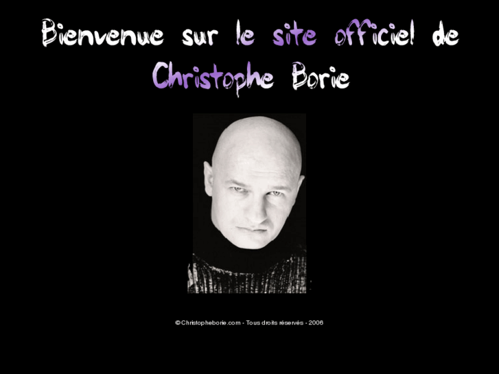 www.christopheborie.com