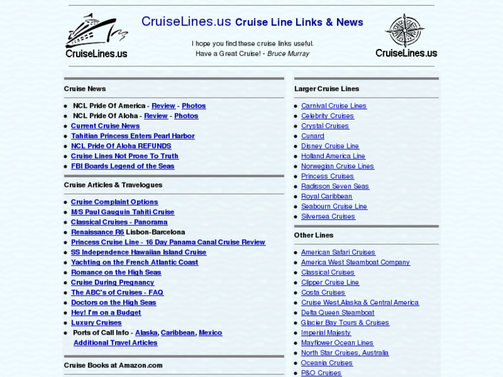 www.cruiselines.us