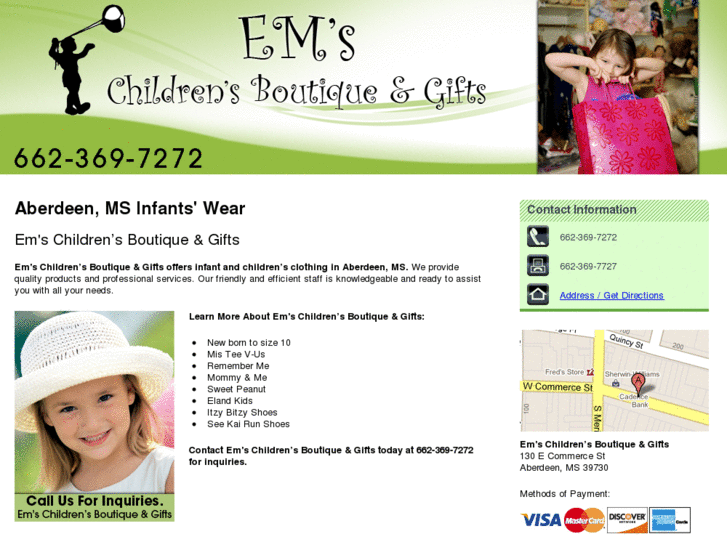 www.emschildrensboutique.com