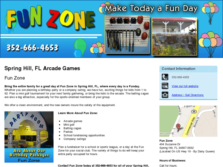 www.funzone-springhill.com