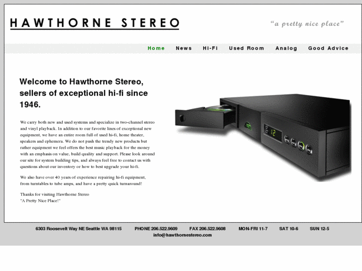 www.hawthornestereo.com