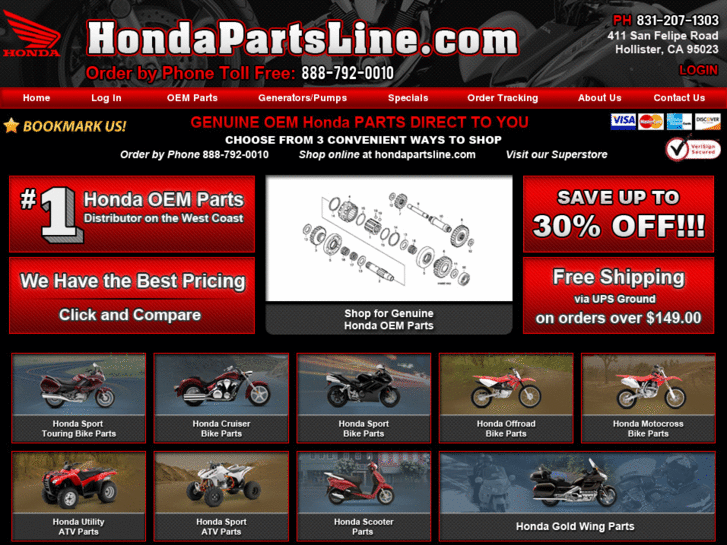 www.hondapartsline.com