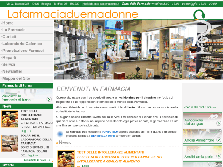 www.lafarmaciaduemadonne.com