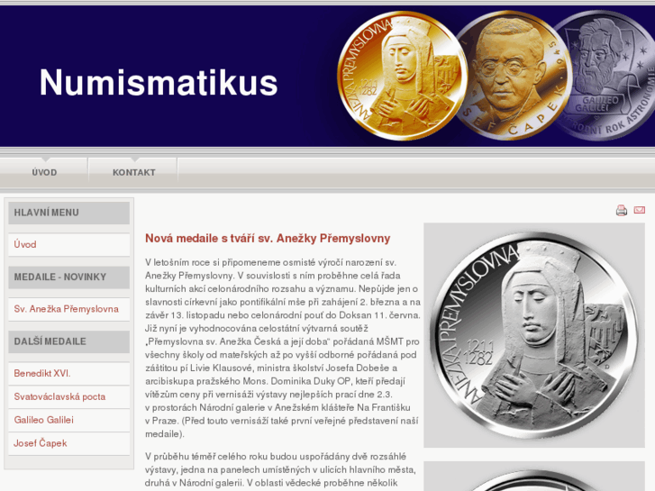 www.numismatikus.cz