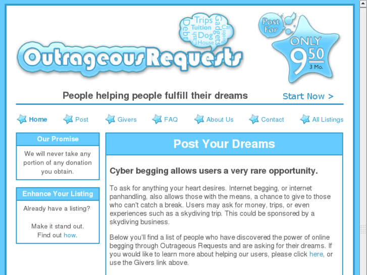 www.outrageousrequests.com