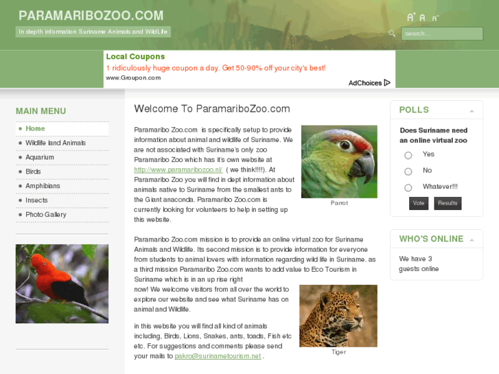www.paramaribozoo.com