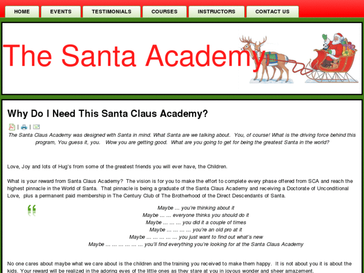 www.santaclausacademy.com