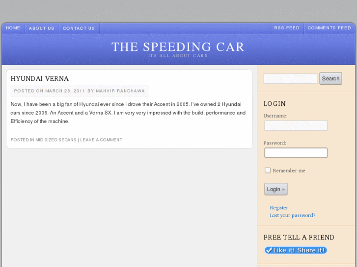 www.thespeedingcar.com