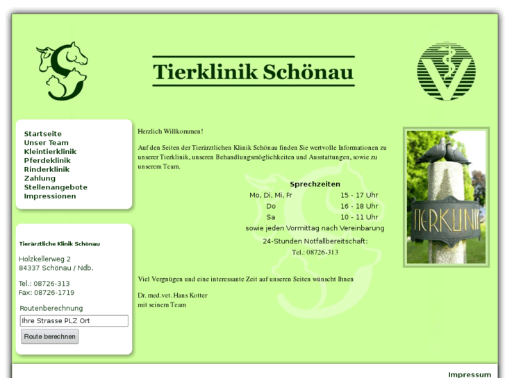 www.tierklinik-schoenau.de