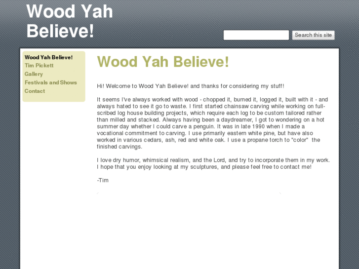 www.woodyahbelieve.com