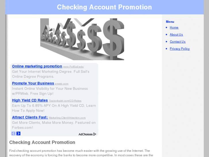 www.checkingaccountpromotion.net