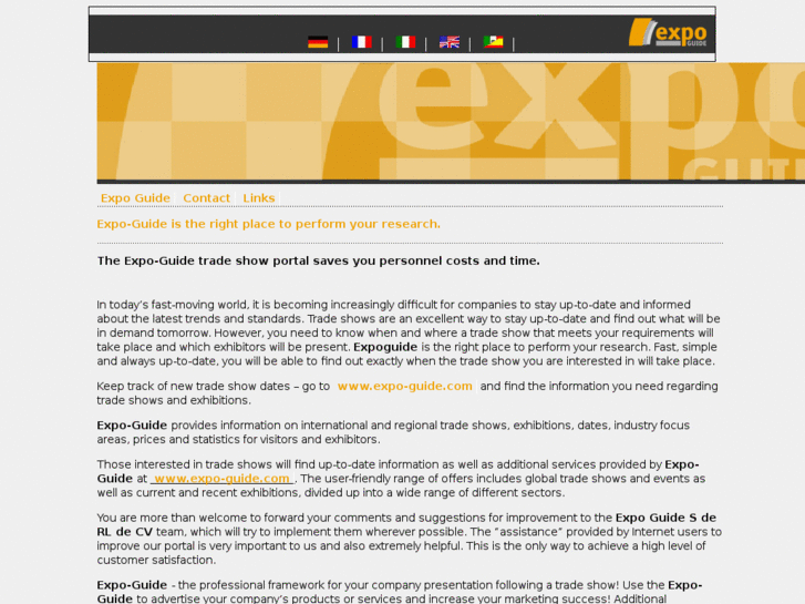www.expo-guide-your-guide-for-fairs.com
