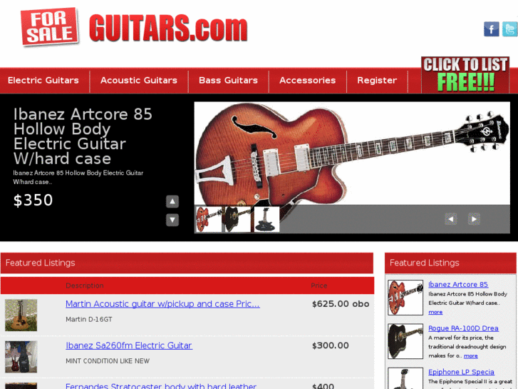 www.forsaleguitars.com
