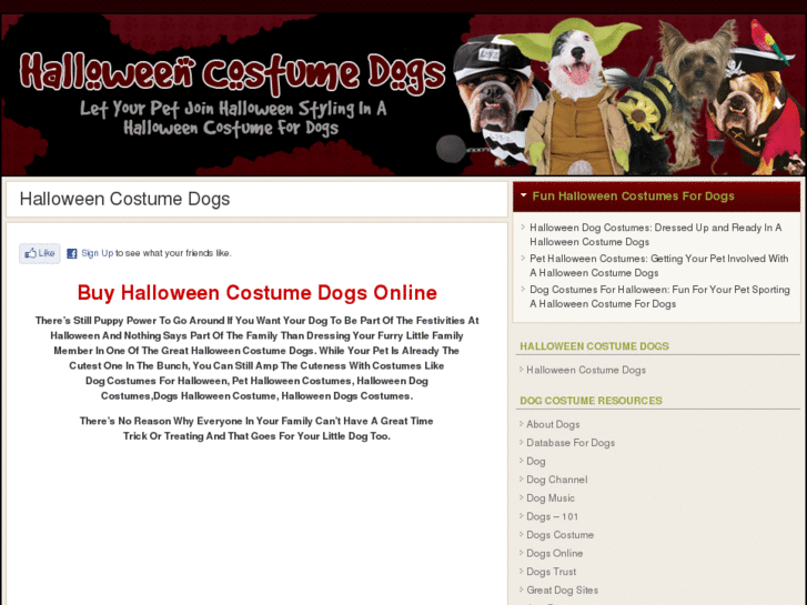 www.halloweencostumedogs.com