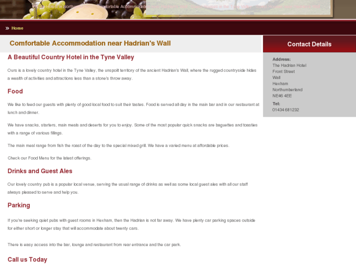 www.hotel-hadrians-wall.com